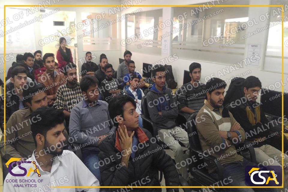 Students listening attentively during the Buraq seminar