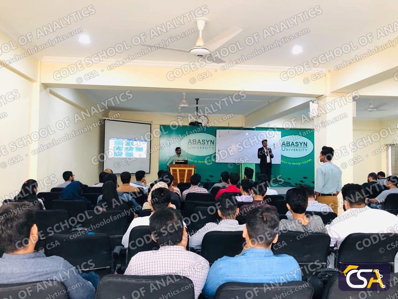 Seminar at Abasyn University